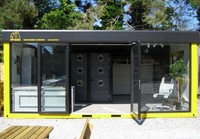 Installation rapide Cadre de structure en acier Conteneur modulaire portable préfabriqué Maison à faible coût