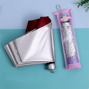 Parapluie Pliant de Luxe pour Homme et Femme, 7 Os, Couleurs Unies, Ensoleillé, Forte, Pluvieux, Grande Ombre, Coupe-Vent - Product Image 5