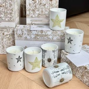 Venta al por Mayor de Velas Aromáticas de Cera de Soya con Aroma a Estrella de la Suerte, de Larga Duración, para Relajarse y Disfrutar de la Aromaterapia, Ideales para Regalo, Ecológicas - Product Image 5