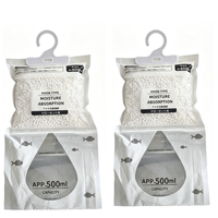 Sachets déshumidificateurs suspendus 500ML, absorbants d'humidité jetables, sachets chimiques anti-moisissure pour la maison, sachets anti-humidité pour armoire