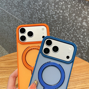 <span class=keywords><strong>เคส</strong></span>โทรศัพท์แบบมีขาตั้งแม่เหล็ก  ผิวสัมผัสนุ่มสบาย  วัสดุ TPU+PC หลากสี  สำหรับ <span class=keywords><strong>iPhone</strong></span> 18/18 Pro/18 Pro Max - Product Image 2