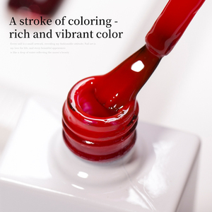 AILANUO 15ml <b>Red</b> Color Nail Polish UV Led Gel Manicure High Quality Long Lasting Durable Base Dark <b>Red</b> Base Coat - Product Image 5