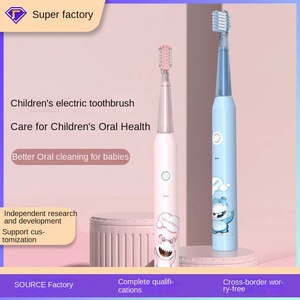 Brosse à dents électrique automatique pour enfants OEM, brosse à dents sonique ultrasonique pour enfants, brosse à dents intelligente pour bébés, poils doux, étanche - Product Image 6
