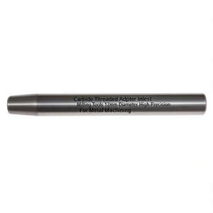 Carbide Threaded Adapter Insert Milling Tools 12mm Diameter High Precision For Metal <b>Machining</b> - Product Image 2