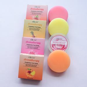 Chinaherbs Savon Yoni 100% Naturel Blanchissant Vegan Équilibre du pH Pêche Fraise Rose Lavage Féminin Vaginal Ensemble Savon Intime - Product Image 1