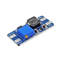 Modul Catu Daya Penguat Konverter DC-DC Step-Up YM-3703 yang Dapat Disesuaikan dengan Input Tegangan Lebar MAX 28V 2A Output