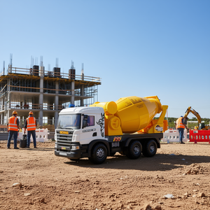 Camión Mezclador de Concreto Scania P 410 de 56 cm con Luz y Música para Niños - Product Image 3