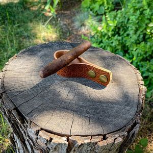 Support de pipe portable en cuir PU de qualité supérieure pour accessoires de fumeur, base pour pipe à tabac et cigare - Product Image 3