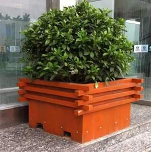 Pots de jardin rectangulaires modernes en <span class=keywords><strong>bambou</strong></span>, écologiques, capacité de 1 à 3 L, utilisation sur le bureau, <span class=keywords><strong>pot</strong></span> à fleurs <span class=keywords><strong>pour</strong></span> la plantation et le stockage - Product Image 1