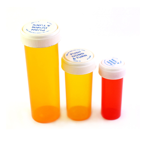 Botella de píldora reversible a prueba de niños a prueba de olores botellas de tubo de plástico de farmacia 13 <span class=keywords><strong>Dr</strong></span> 19dr 30dr 60 90dr - Product Image 4
