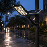 Lampe solaire LED pour rue, étanche IP65, avec détecteur de mouvement, lampe solaire extérieure pour route, jardin, cour