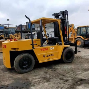 Montacargas TCM 100 Original de Japón, Capacidad de 10 Toneladas, Centro de Carga de 600 mm, con 6 Meses de Garantía, para Almacén o Puerto - Product Image 4