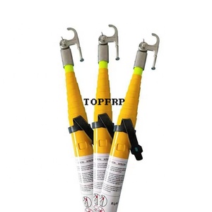 Hot Sale FRP Triangle Hot Stick Fiberglass Telescopic Hot Stick - Product Image 3
