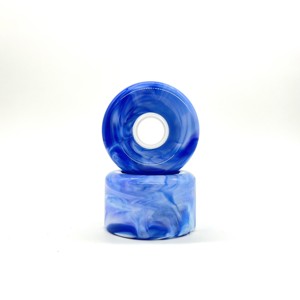 Usine Haute Rebond Super Durable Descente Cruiser Surf Patins Planche À Roulettes 70mm X 42mm Longboard Cruiser Roues 82A <span class=keywords><strong>Bleu</strong></span> - Product Image 1