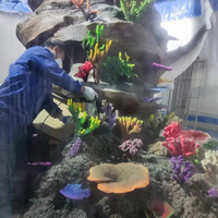 Árbol de Coral Artificial para Acuario, Decoración de Paisaje Marino, Rocalla para Acuario, Decoración de Paisajismo de Alta Calidad