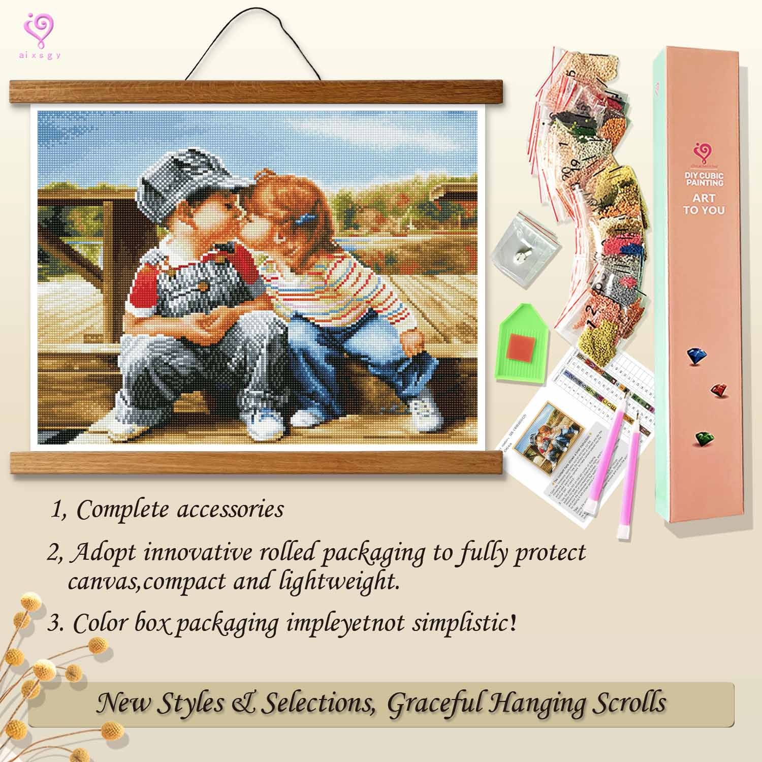 Hanging scroll