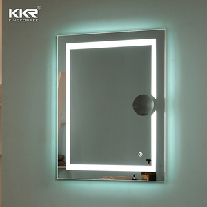 <span class=keywords><strong>Espejo</strong></span> inteligente rectangular LED para <span class=keywords><strong>baño</strong></span> <span class=keywords><strong>con</strong></span> función iluminada Lente de aluminio <span class=keywords><strong>Luz</strong></span> <span class=keywords><strong>incorporada</strong></span> - Product Image 3