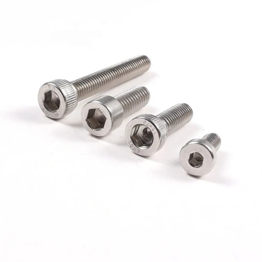 DIN912 manufacturer 304 316 Bolts stainless steel Hex Head Allen Key socket head cap screw bolt
