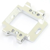 Soporte de Brazo de Control Inferior Trasero de Aleación de Aluminio 102061, Pieza de Actualización Universal 02021 para Vehículo Eléctrico 1/10