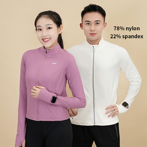 Breathable Fit Breathable Gym Jacket Offering UV Protection Comfort And Zipper Closure Fit For Winter Exercise - Product Image 6