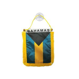 Mini Bandera <span class=keywords><strong>de</strong></span> Coche <span class=keywords><strong>de</strong></span> Granada <span class=keywords><strong>de</strong></span> Poliéster Satinado <span class=keywords><strong>de</strong></span> 4''x6'' con Impresión Digital a Doble Cara - Product Image 5
