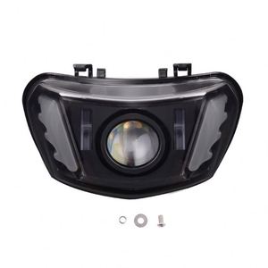 Ensemble de phares LED pour moto Yongjin avec anneau halo blanc pour <span class=keywords><strong>Yamaha</strong></span> <span class=keywords><strong>JOG</strong></span> - Product Image 1