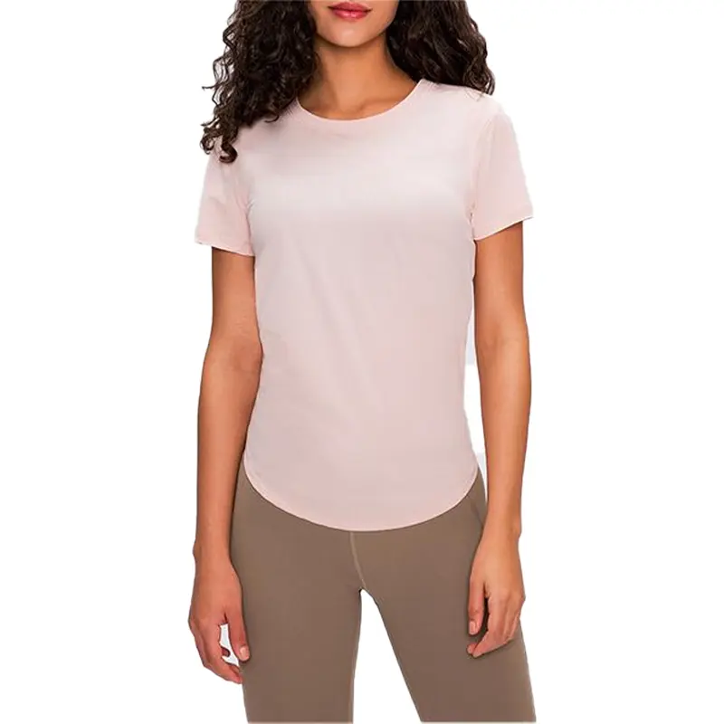 Женская быстросохнущая футболка с круглым вырезом