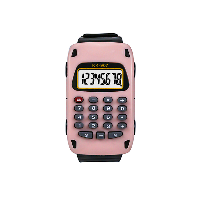 Car Shape Electronic Calculator Watch for Kids and Gift Watch