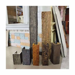 <span class=keywords><strong>Poutres</strong></span> artificielles en faux bois en gros, polyuréthane naturel, rustique, vintage, décoratives, faux <span class=keywords><strong>poutres</strong></span> pour plafond - Product Image 1