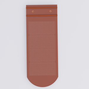 Nouvelles tuiles solaires BIPV 12W, design allemand, stockage d'énergie, OEM/ODM, panneaux solaires pour toiture Y-2H30BDG-12W, tuiles solaires Y-2H3 - Product Image 3