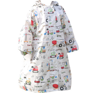 Impermeabile per Bambini Lungo e Completo con Protezione per Zaino, per Ragazzi e Ragazze, Studenti delle Scuole Elementari, Escursioni e Gite all'Aperto - Product Image 5