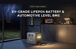 Estación de Energía Portátil Fossibot F1200 de 1200W y 1024Wh con Batería LiFePO4, Generador Solar para Acampar al Aire Libre, Emergencias en el Hogar y Respaldo de Energía - Product Image 4