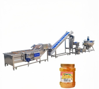 Productielijn voor sinaasappeljamvulling, machine voor het concentreren en mengen van citrusjam, apparatuur voor de verwerking van frambozenjam
