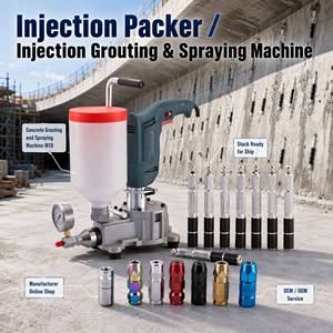 Boyu M10 High Pressure Concrete Grouting and <b>Spraying</b> Machine for Tunnel <b>Waterproofing</b> Injection Pump Machine Factory Direct - Product Image 1