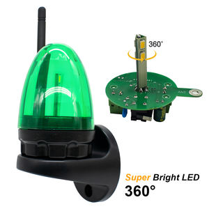 Universel 12V 24V 220V extérieur LED Signal alarme lumière stroboscopique clignotant lumière montage mural lampe d'avertissement d'urgence pour ouvre-porte - Product Image 6