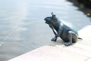 <span class=keywords><strong>Fontaine</strong></span> <span class=keywords><strong>solaire</strong></span> LED moderne <span class=keywords><strong>japonaise</strong></span> en fibre de verre pour jardin extérieur, <span class=keywords><strong>fontaine</strong></span> en forme de lion de mer, lumières en forme de champignon - Product Image 3