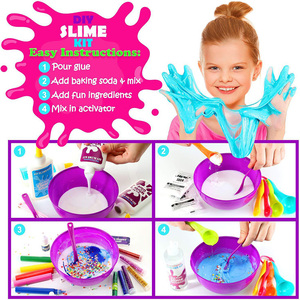 Kit de Slime Suave Transparente y Colorido para Hacer Slime Cristalino - Product Image 3