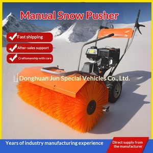 Quitanieves Pequeño de Empuje Manual, Quitanieves Autopropulsado de Alta Potencia, Máquina Multifuncional para Remover Nieve - Product Image 2