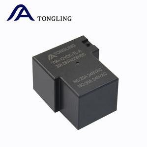 T90-12VDC-TL-A JQX-15FハイパワーPCBリレー5V/6V/9V/12V/24V 4ピン30A (30アンペア) 以上2アンペアパワー - Product Image 3