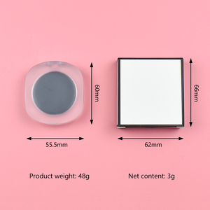 Il colore all'ingrosso ha cambiato il Blush 2 colori impermeabili che durano il trucco arrossisce l'etichetta privata nera, il viso <span class=keywords><strong>bianco</strong></span> - Product Image 3
