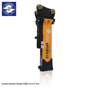Para Martillo Hidráulico SQ30, Color OEM, Accesorio para Excavadora de 2.5-4.5 Toneladas, 156 kg, 1 Año de Garantía, Shandong - Product Image 1