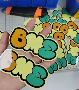 China Manufacturer Factory Digital Printing Custom Water Proof Uv Proof Debossed Sticker - Product Image 6