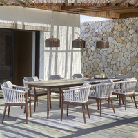 Offre Spéciale : Ensemble de Chaises de Jardin en Rotin Tressé Moderne pour Villa et Parc - Mobilier d'Extérieur
