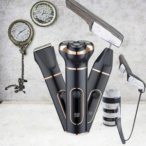 Kit de Aseo 3 en 1 con Triple Cuchilla <span class=keywords><strong>DSP</strong></span> - <span class=keywords><strong>Afeitadora</strong></span> Eléctrica, Recortadora de Vello Nasal y Facial, Recargable por USB, Resistente al Agua IPX6, 90min - Product Image 3