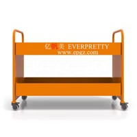 Mobilier scolaire bibliothèque couleur mobile chariot public personnalisé pour étudiant avec ISO