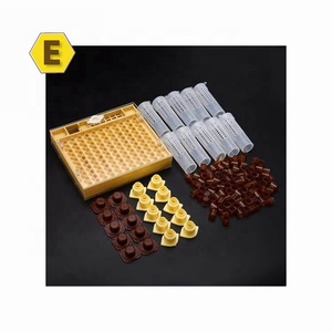 Complete beekeeping kit queen bee rear box queen roller cage bee cell cup with holders queen rearing system