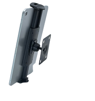 Support de tablette flexible, étanche, réglable en hauteur, anti-corrosion, 5-12 pouces, support mural universel pour phablet et téléphone, pour la maison