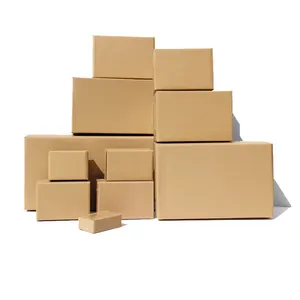 China Fabriek Groothandel Verpakking Kartonnen Dozen Moving Golfkarton Verzending Carton Custom Gedrukt Kartonnen Dozen
