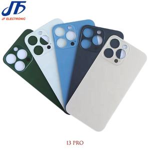Remplacement de fenêtre arrière grand trou pour <span class=keywords><strong>iPhone</strong></span> <span class=keywords><strong>13</strong></span> Mini <span class=keywords><strong>13</strong></span> <span class=keywords><strong>Pro</strong></span> <span class=keywords><strong>Max</strong></span> porte de couverture de batterie de panneau de verre arrière - Product Image 5