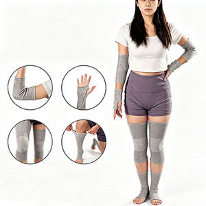Genouillère de compression épaisse antidérapante en Spandex et Nylon de qualité supérieure pour la sécurité sportive et la protection en réadaptation - Product Image 1
